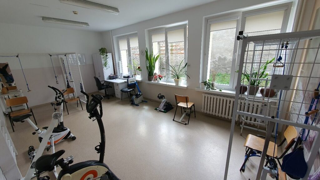 Dom Pomocy Społecznej w Grudziądzu dysponuje własnym zapleczem rehabilitacyjnym