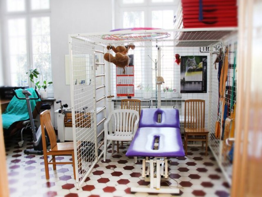 Dom Pomocy Społecznej przy Kaletniczej we Wrocławiu dysponuje własną salą rehabilitacyjną