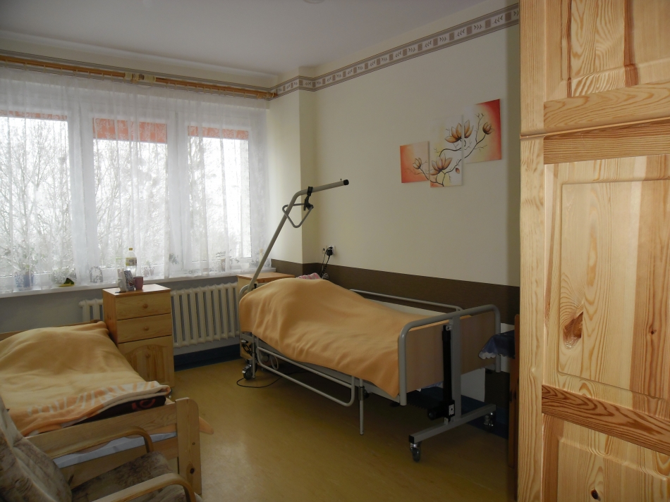 Mieszkańcy Domu Pomocy Społecznej w Świeciu Mieszkańcy mają do wyboru łóżka tradycyjne lub rehabilitacyjne