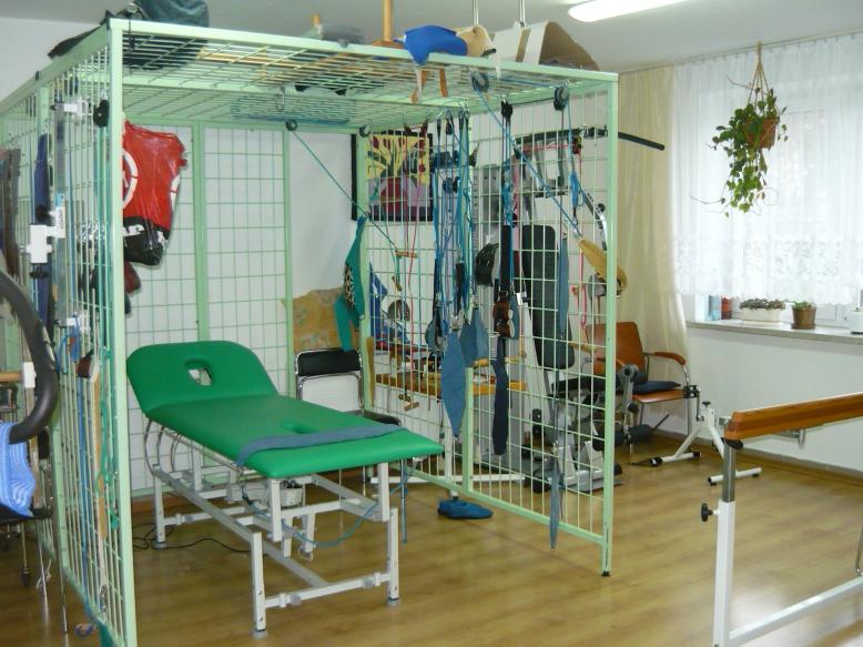Dom Pomocy Społecznej im. Józefa Gawła w Stalowej Woli dysponuje własnym zapleczem rehabilitacyjnym