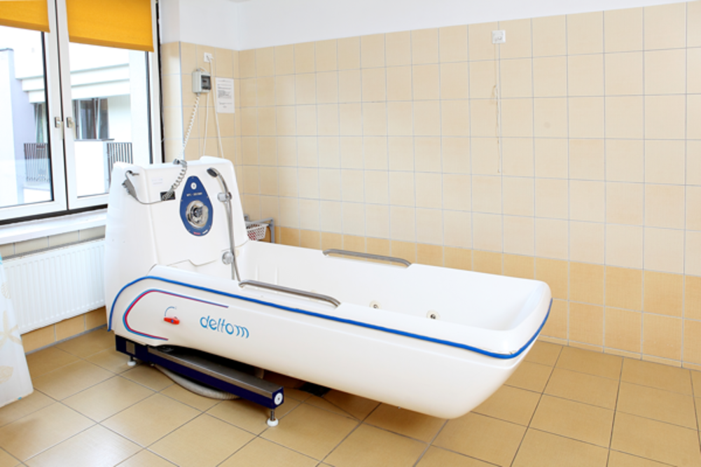 Dom Pomocy Społecznej w Pabianicach dysponuje nowoczesną bazą rehabilitacyjną