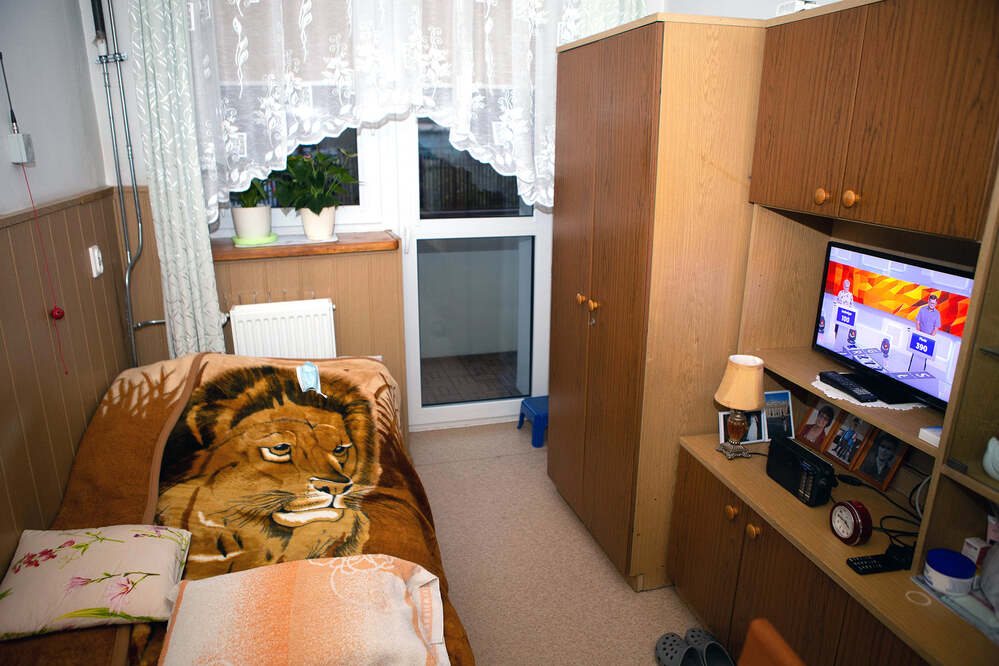 Dom Kombatanta im. majora Eugeniusza Gedymina Kaszyńskiego „Nurta" w Łodzi dysponuje pokojami z bezpośrednim wyjściem na balkon