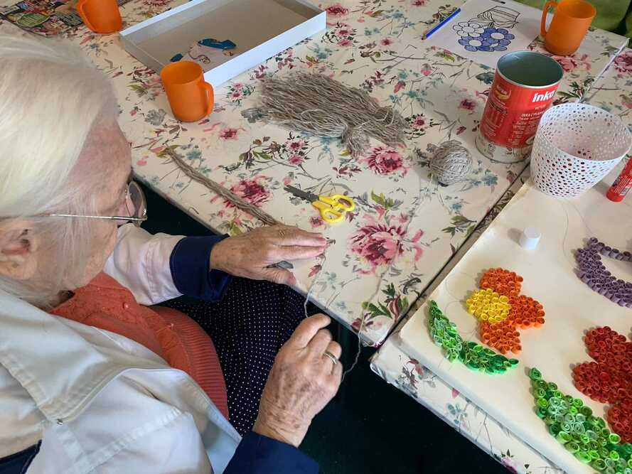 Zajęcia terapeutyczne w Domu Kombatanta im. gen. Mieczysława Boruty-Spiechowicza w Szczecinie