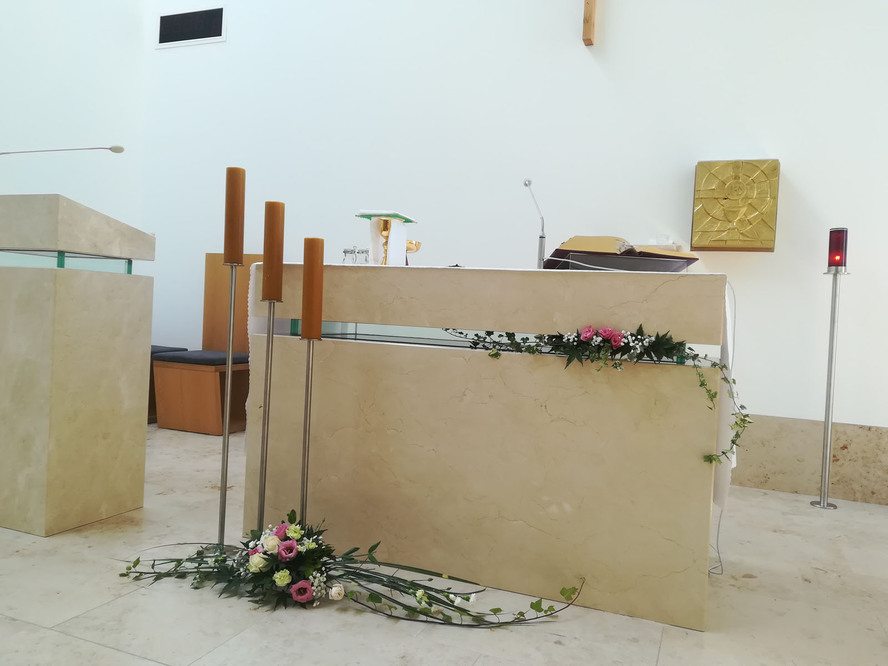 W Domu Pomocy Społecznej w Dobrzeniu Wielkim znajduje się kaplica