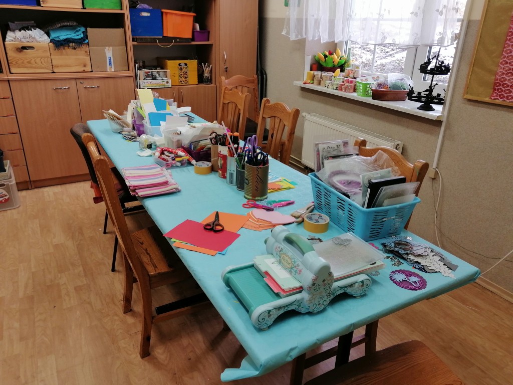 Świetlica w Domu Pomocy Społecznej „Kombatant” w Olsztynie - tutaj odbywa się terapia zajęciowa