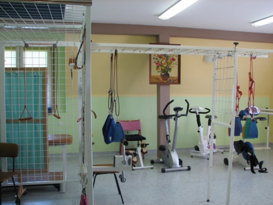 Dom Pomocy Społecznej w Rzeszowie posiada własną salę do rehabilitacji ruchowej