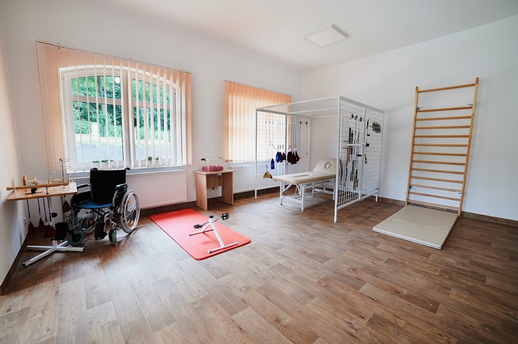 Dom Seniora „Za Górą” w Żyznowie posiada własną salę do rehabilitacji ruchowej