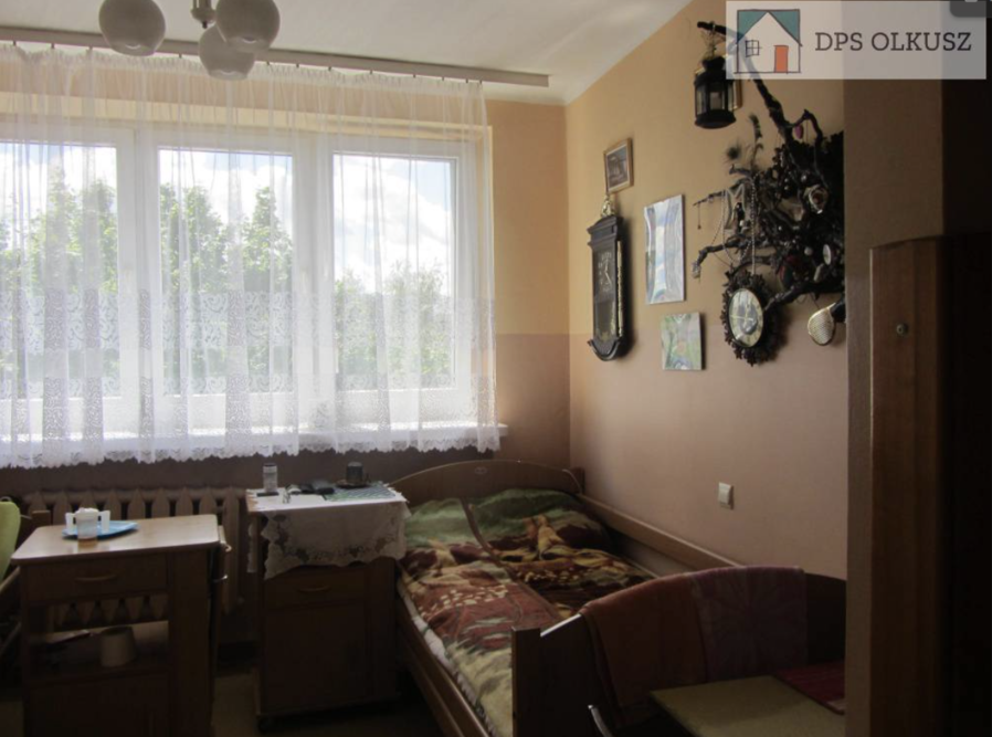 Pokój pensjonariusza w Domu Pomocy Społecznej w Olkuszu