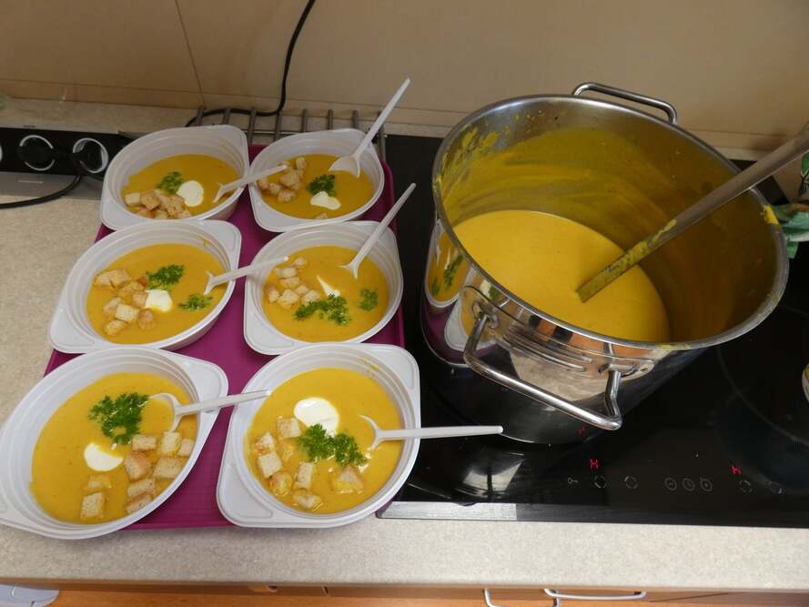 Dom Pomocy Społecznej w Browinie dysponuje kuchnią, w której powstają pyszne i zbilansowane posiłki dla seniorów