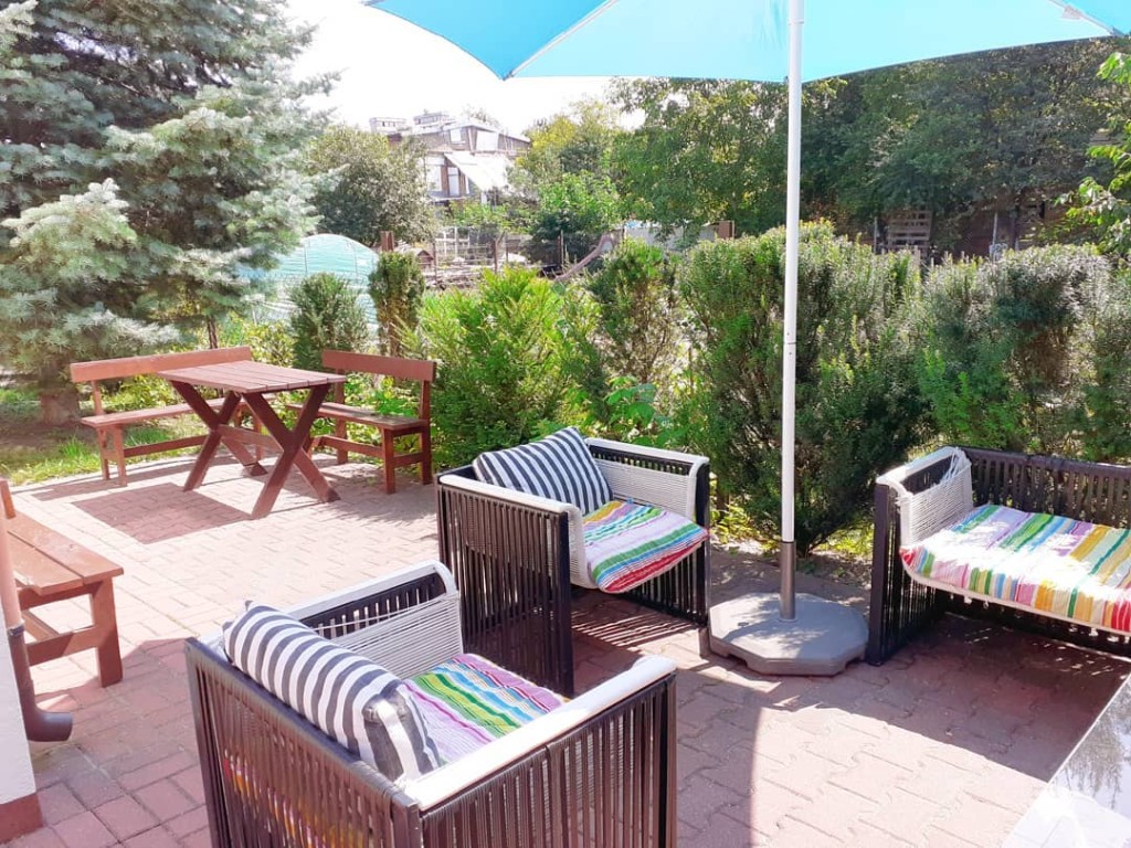 Dom Pielęgniarki „Magnolia” w Płochocinie dysponuje zacisznym ogrodem 