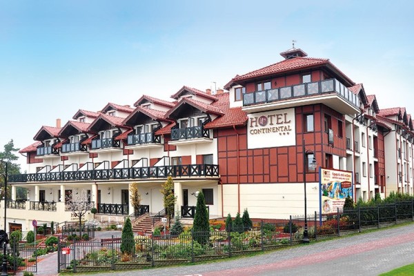Hotel Continental w Krynicy Morskiej