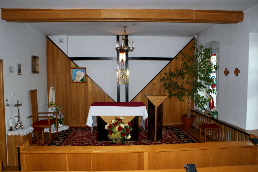 W Domu Pomocy Społecznej w Zagórowie znajduje się kaplica