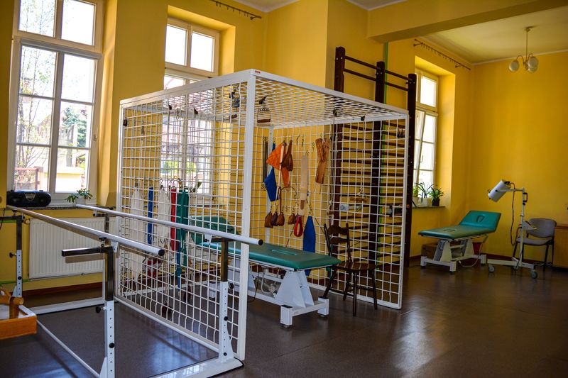 Dom Pomocy Społecznej w Ziębicach dysponuje własnym zapleczem rehabilitacyjnym