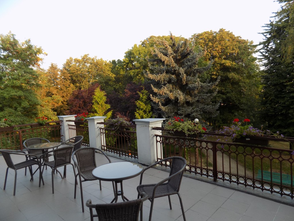 Mieszkańcy Domu Pomocy Społecznej w Psarskiem chętnie spędzają czas na zewnątrz