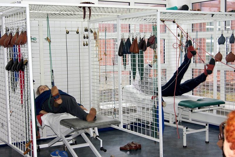 Dom Pomocy Społecznej im. Stefana Kardynała Wyszyńskiego w Mielcu dysponuje własnym zapleczem rehabilitacyjnym