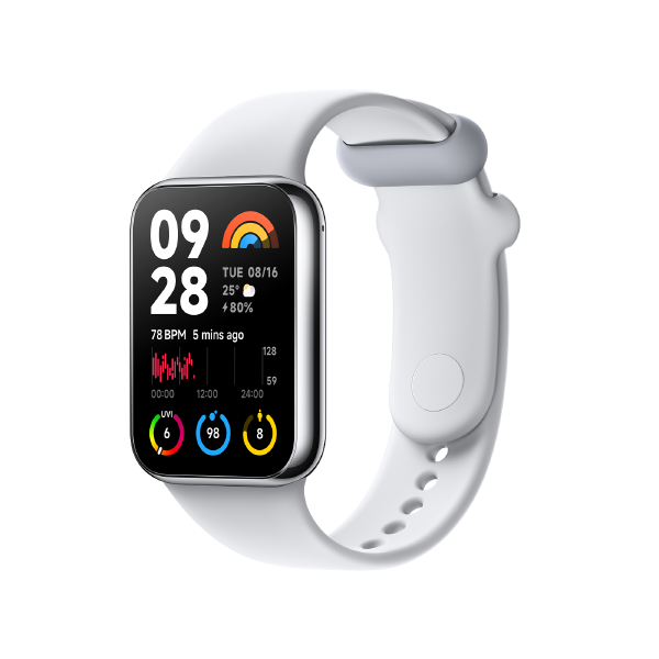Xiaomi Smart Band 8 Pro jasnoszary smarband dla seniora