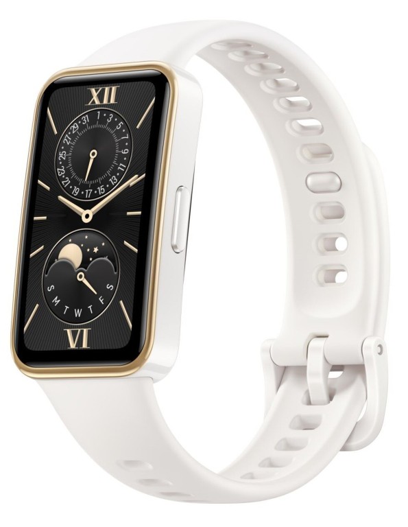 HUAWEI Band 9 biało-złota opaska dla seniora