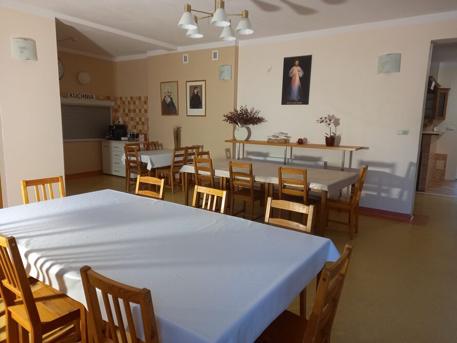 Jadalnia w Domu Pogodnej Starości Na Syjonie w Trzciance 