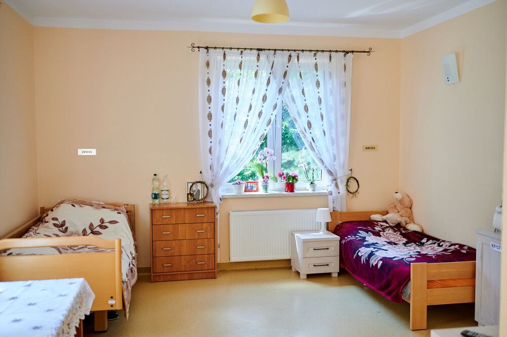 Pokój 2-osobowy w Domu Pogodnej Starości Na Syjonie w Trzciance