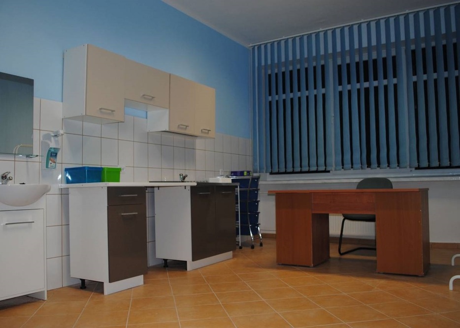 Gabinet zabiegowy w Noworudzkim Centrum Geriatrycznym „Senior” w Nowej Rudzie