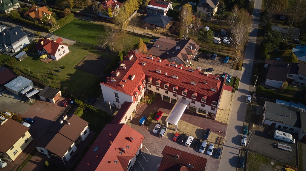 Dom Opieki „Villa Seniora II" w Zaczerniu z lotu ptaka