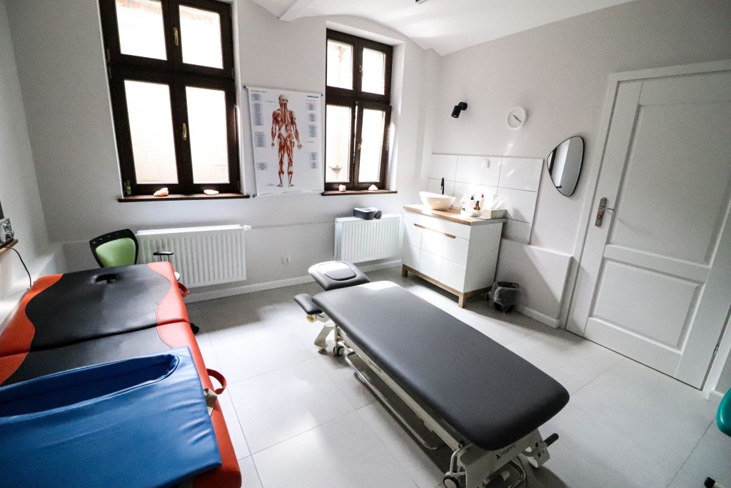 Dom Opieki Solankowe Tarasy w Inowrocławiu dysponuje nowoczesnym zapleczem rehabilitacyjnym