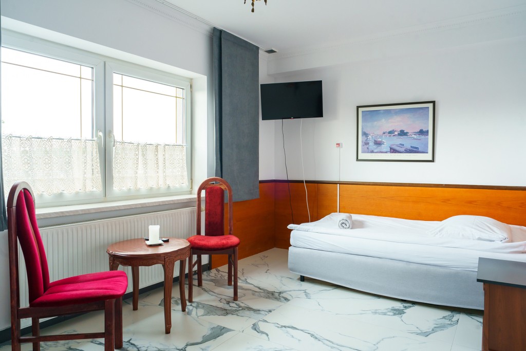 Pokoje w Domu Seniora Prestige w Siewierzu są wyposażone w telewizory