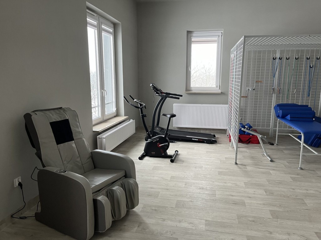Dom Seniora Lepsze Jutro w Minostowicach dysponuje własną bazą rehabilitacyjną