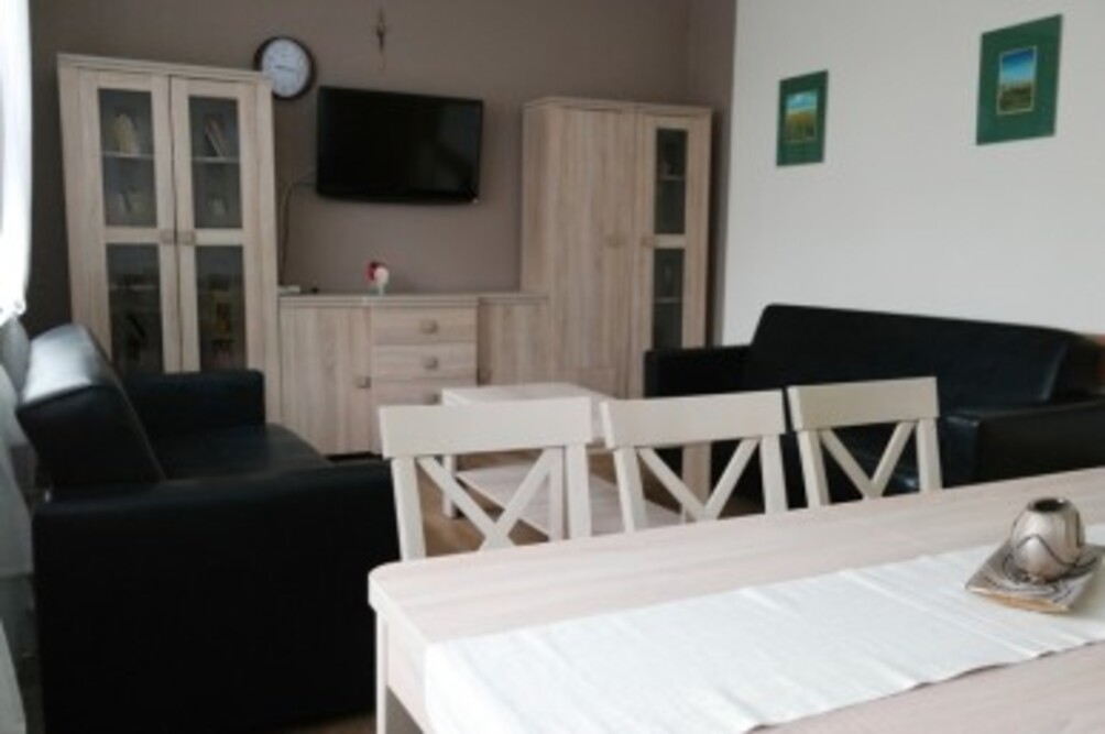 Wspólny salon w Domu Pomocy Społecznej w Liskowie