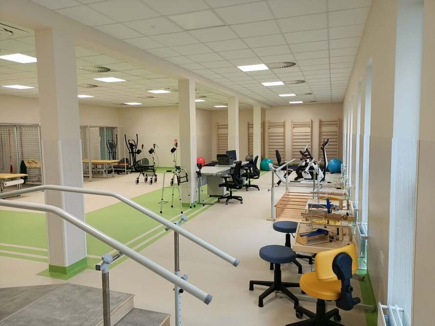 Zakład Opieki Długoterminowej FREGATA w Świnoujściu dysponuje nowoczesnym zapleczem  rehabilitacyjnym