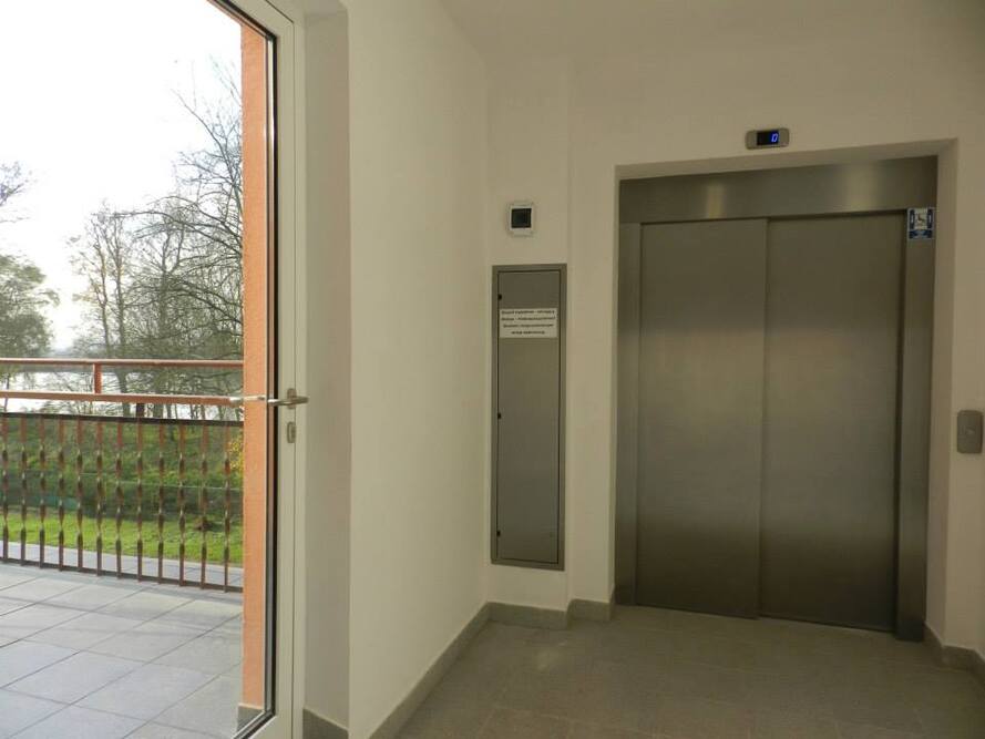 Dom Pomocy Społecznej w Dębcach dysponuje nowoczesną windą osobową