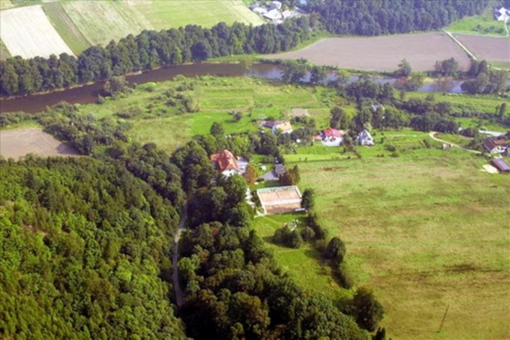 Dom Opieki ARKADIA w Opolnicy z lotu ptaka