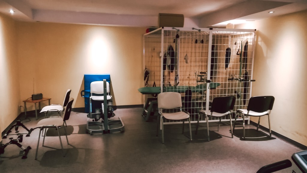 Dom Opieki Zacisze w Szczawnie-Zdroju dysponuje profesjonalną salą rehabilitacyjną