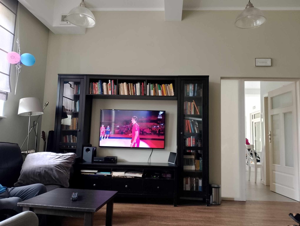 Wspólny salon w Domu Pomocy Społecznej w Staniątkach