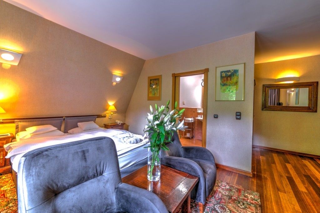 Goście Hotelu Jelenia Struga Medical SPA w Kowarach mają do dyspozycji pokoje o różnych standardach