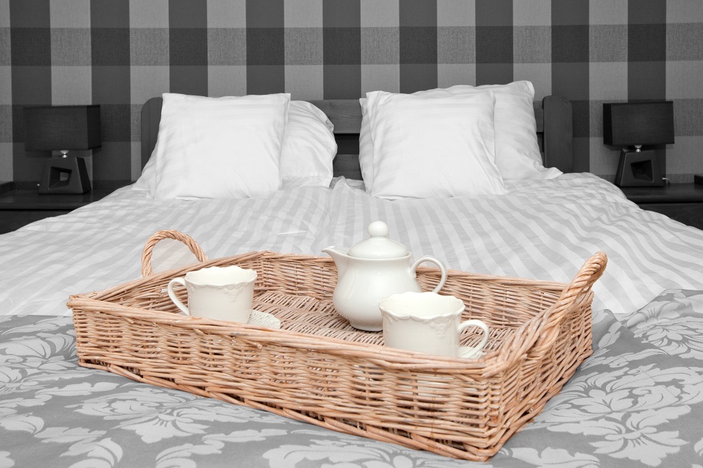 Pokoje w Lawendowej Przystani w Ustce są jasne, przytulne i wyposażone w dodatkowe udogodnienia 