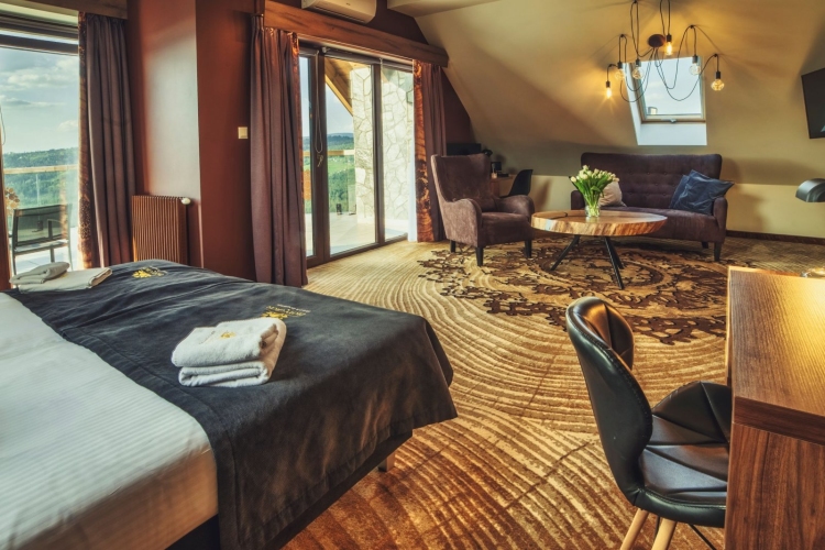 ZŁOTY GROŃ Resort & SPA w Istebnej to nie tylko piękne widoki, ale również komfortowe warunki zakwaterowania