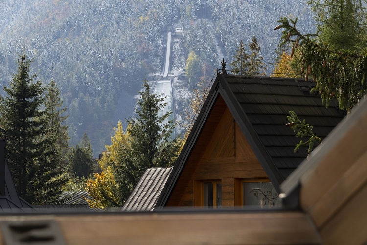 W sąsiedztwie Hotelu Patria w Zakopanem znajduje się Wielka Krokiew