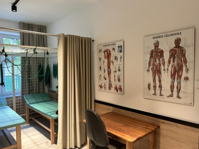 Jedna z sal zabiegowych w Ambre Residence Medi & SPA w Łebie