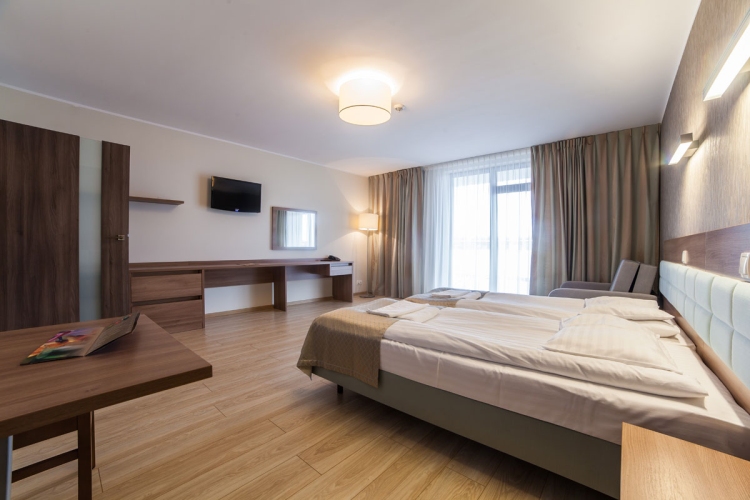 Ośrodek Wypoczynkowy „Olymp 3" SPA & Wellness w Kołobrzegu oddaje do dyspozycji gości dwa rodzaje pokoi - standard i studio