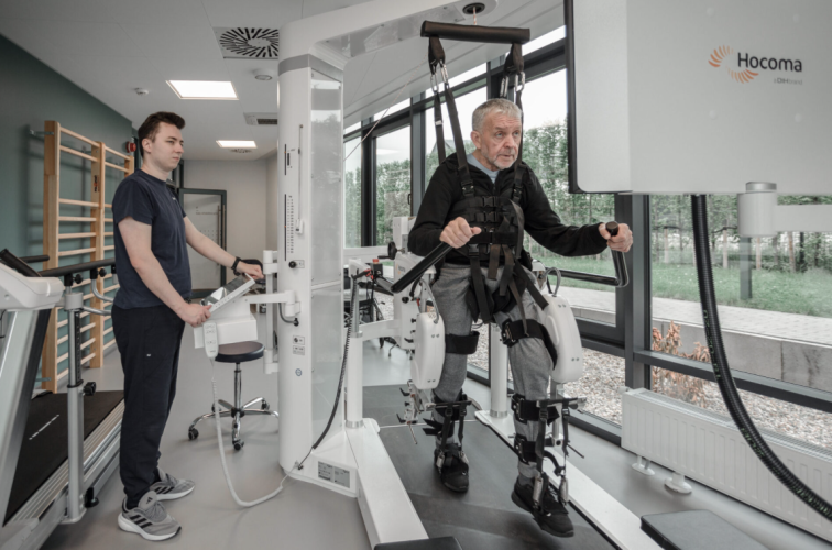 W Ośrodku Rehabilitacji Neurologicznej i Ortopedycznej NEUROPORT w Poznaniu wykorzystuje się innowacyjny sprzęt rehabilitacyjny