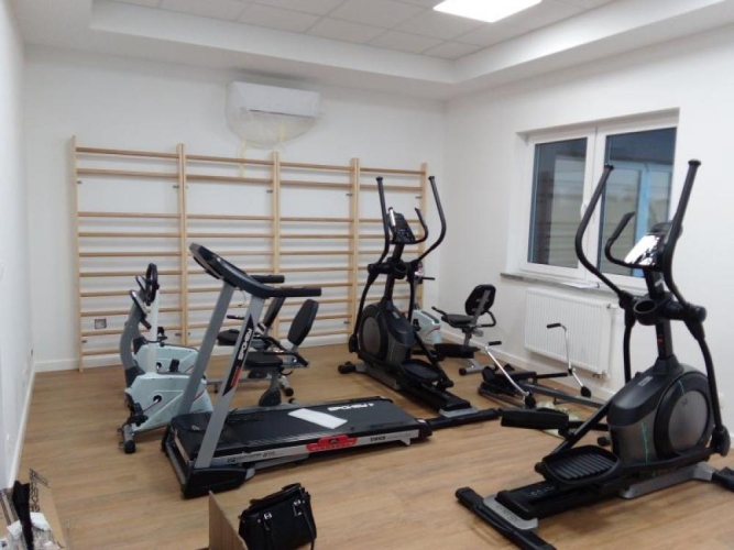 Sala treningowa z Dziennym Domu Pomocy SENIOR+ w Błotnicy