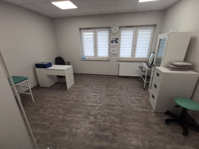 Gabinet zabiegowo-pielęgniarski w Dziennym Domu SENIOR+ w Golinie