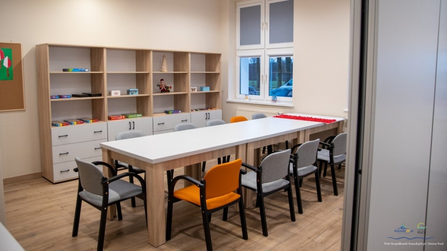 Dzienny Dom Pobytu w Celbowie - sala do terapii zajęciowej