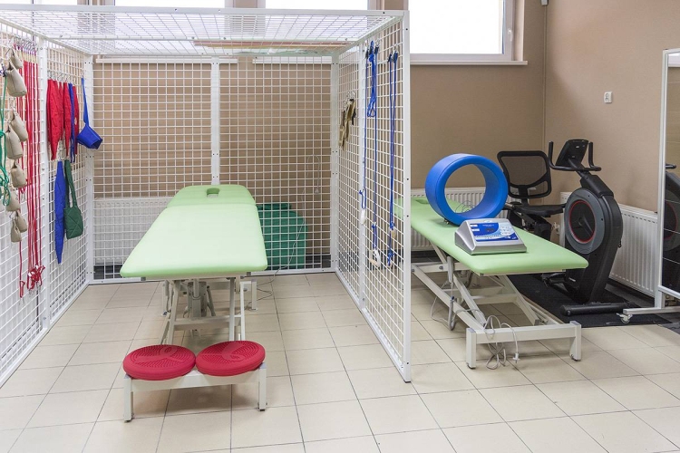 Sala rehabilitacyjna w Dziennym Domu SENIOR+ w Bytowie