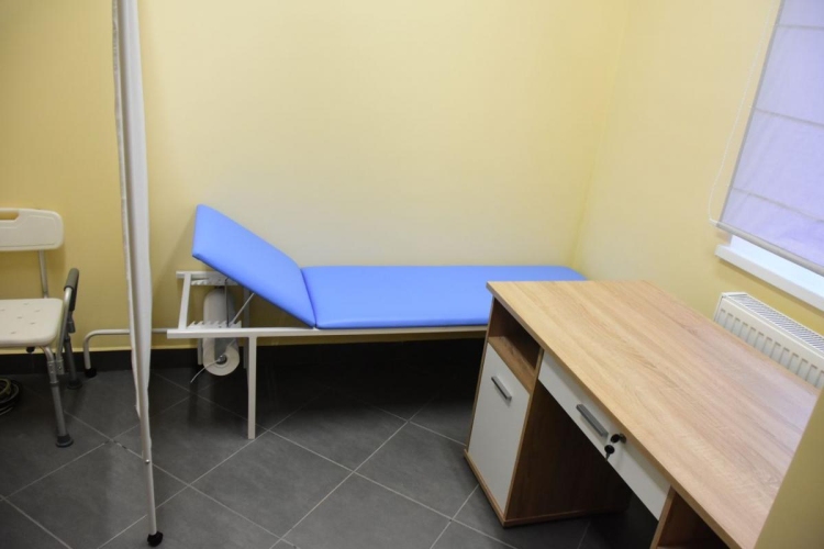 W dziennym Domu SENIOR+ w Makowie Podhalańskim znajduje się gabinet zabiegowo-pielęgniarski