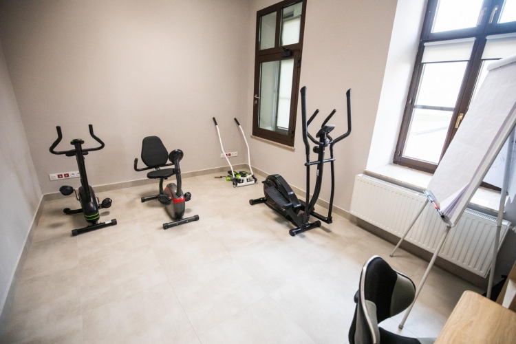 Sala do rehabilitacji ruchowej w Dziennym Domu SENIOR+ w Bielsku-Białej