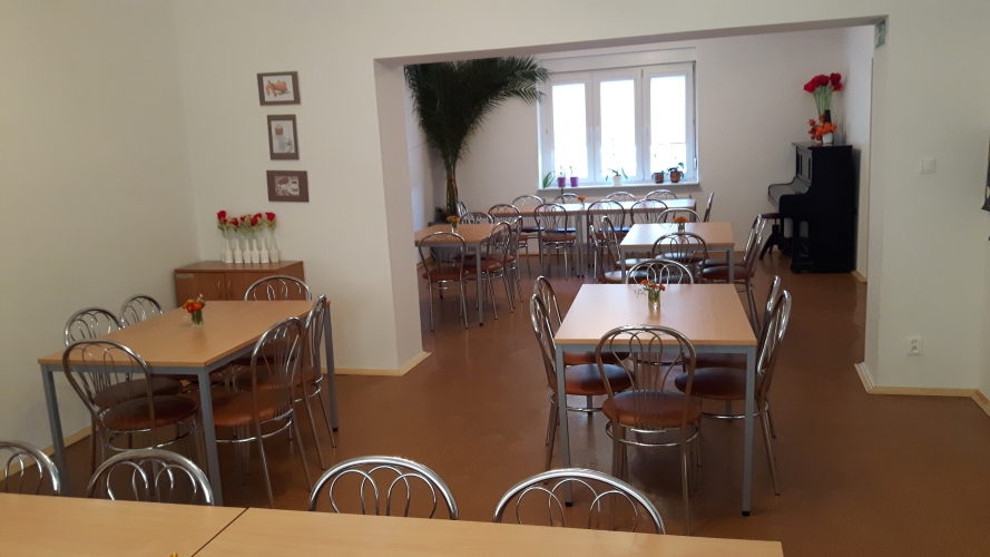 Jadalnia w Dziennym Domu Senior-WIGOR w Zgierzu