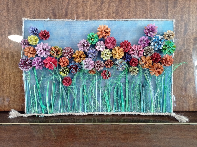 Dom Seniora Krasowy Dwór w Mysłowicach oferuje swoim podopiecznym różne formy terapii zajęciowej - jedną z nich jest arteterapia