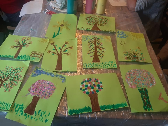 Uczestnicy Dziennego Domu SENIOR+ w Sosnowcu każdego dnia uczestniczą w ciekawych zajęciach 